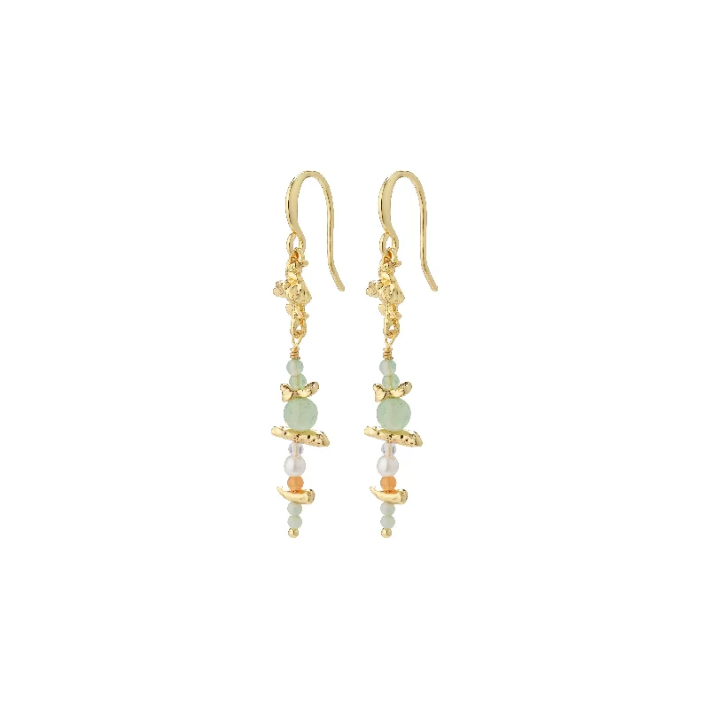 Statement drop earrings for special occasions with bold designs and style -CLOUD earrings multicoloured/gold-plated