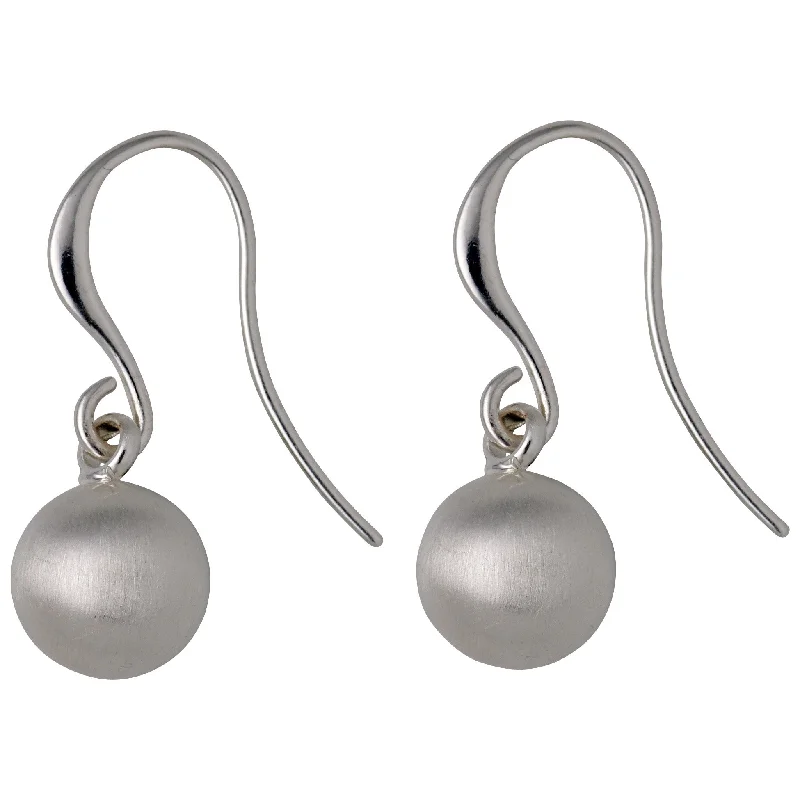 Classic gold drop earrings for women who prefer traditional yet trendy jewelry -AMALIA earrings silver-plated