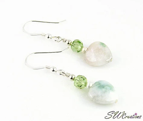 Jade Gemstone Creations Crystal Earrings