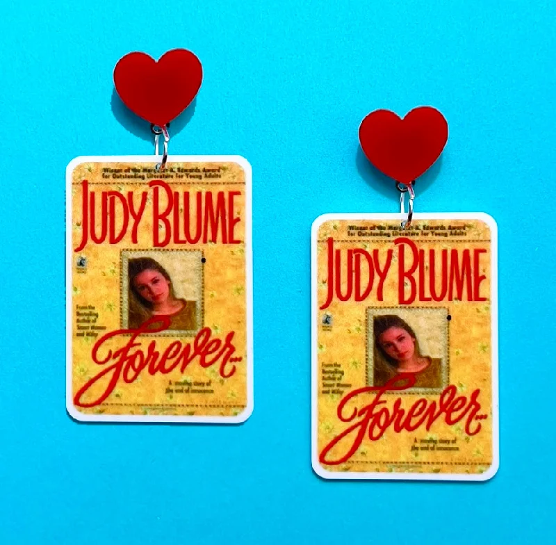 Drop earrings with floral metalwork designs for a vintage-inspired and romantic style -Judy Blume Forever  Drop Earrings