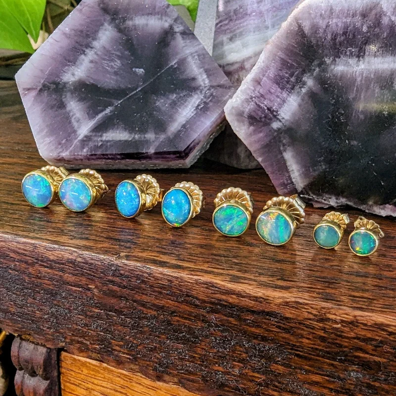 Opal Studs