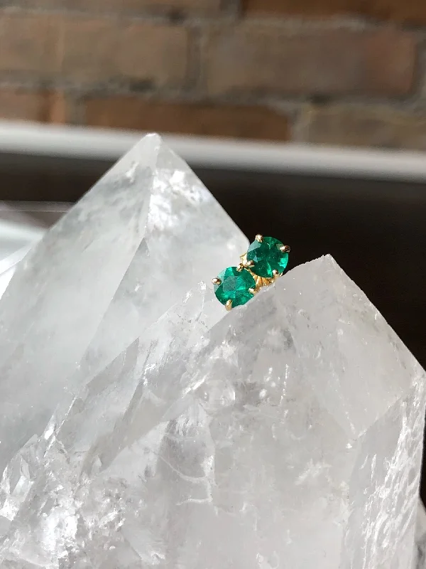 Emerald Studs