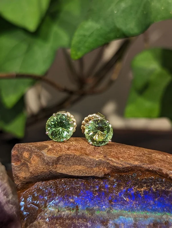 Peridot Studs