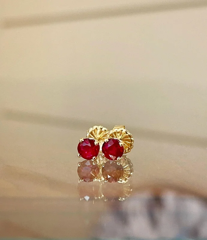 Ruby Studs