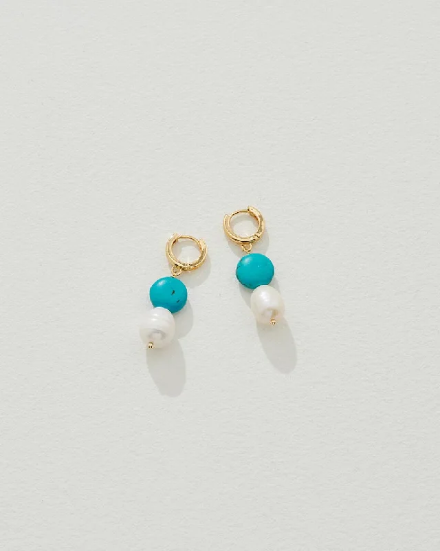 Drop earrings with minimalist design featuring a single gemstone for simple elegance -Sobia Earrings