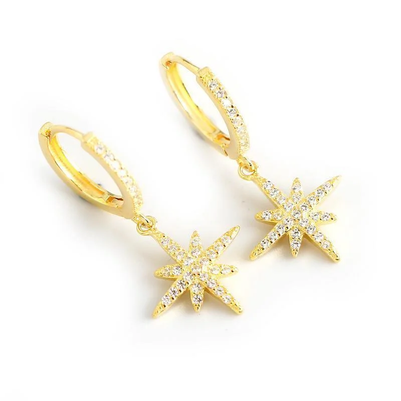 Vintage-inspired drop earrings featuring antique designs for retro lovers and collectors -Starfish Drop Earrings