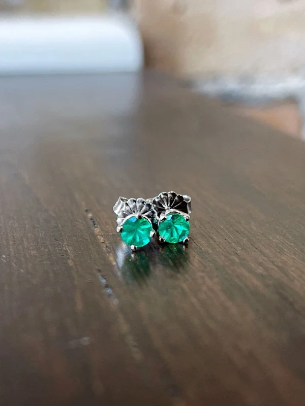 Emerald Studs